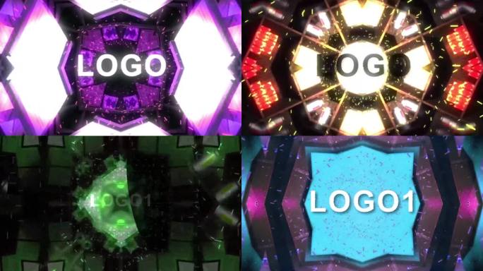 绚丽唯美时尚LOGO万花筒25套AE工程