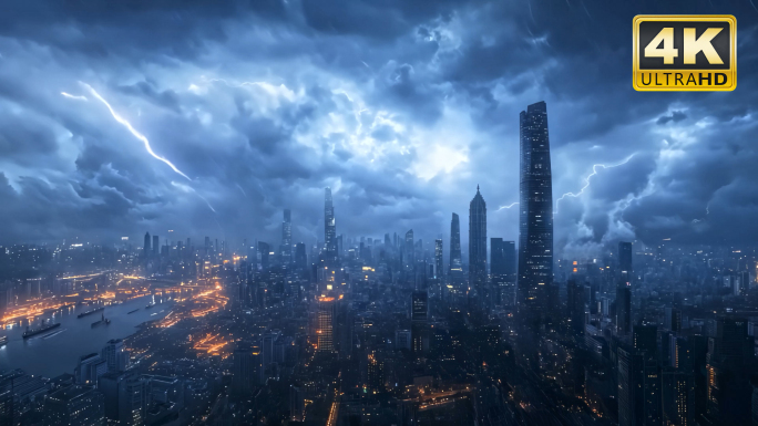 城市废墟世界末日自然灾害1