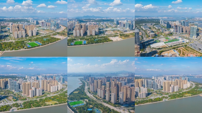 泉州东海市政府中央商务区大景延时【合集】