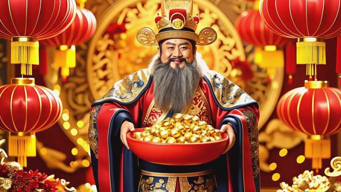 财神爷财神到