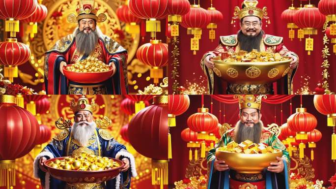 财神爷财神到