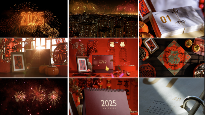 【合集】2025年元旦素材新年素材