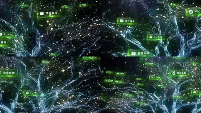 科技生态树 C4D+AE工程