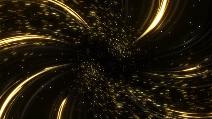 9K 奢华梦幻奥斯卡粒子光线漩涡汇聚