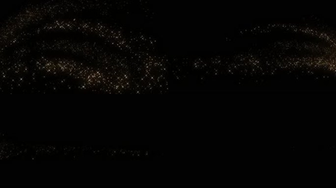4K 隆重奢华梦幻奥斯卡粒子汇聚无光