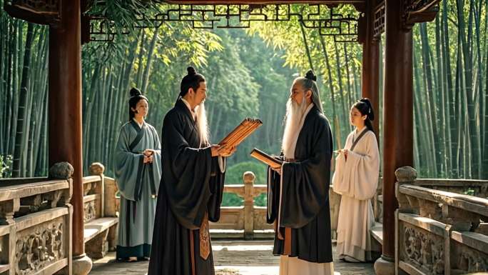 古代古风古人孔夫子传统文化历史