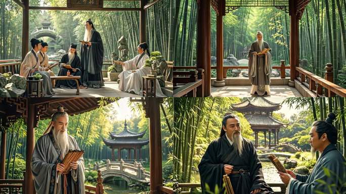 古代古风古人孔夫子传统文化历史