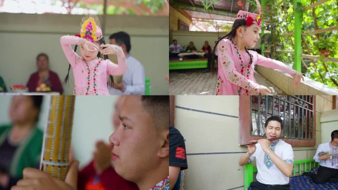 新疆维吾尔族小女孩跳舞2