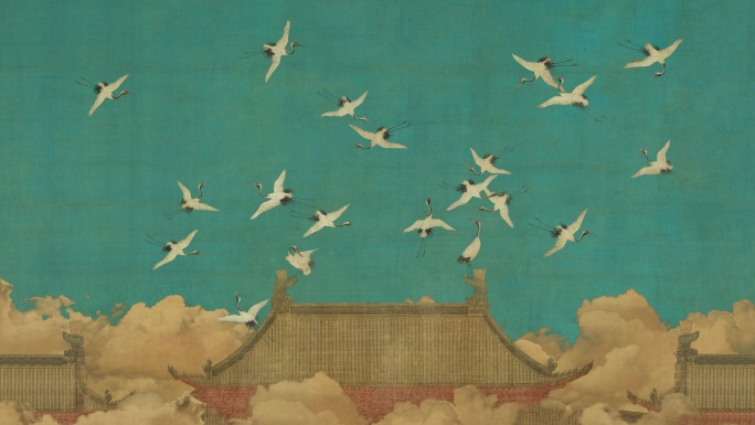 （原创）宋徽宗-瑞鹤图 8K（AE工程）