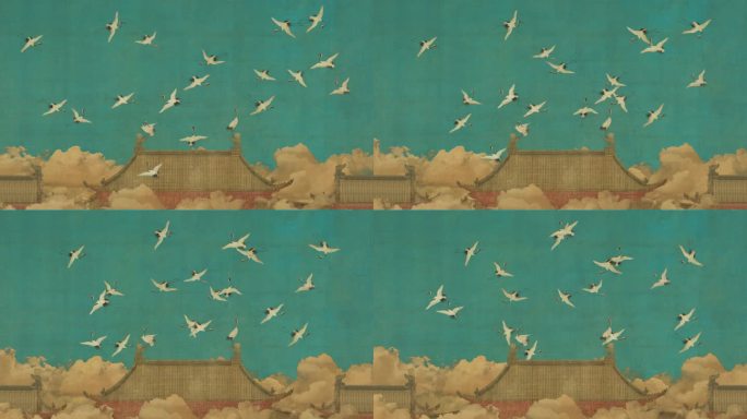 （原创）宋徽宗-瑞鹤图 8K（AE工程）