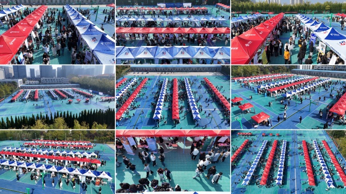 大学生就业 校园招聘会 人才引进 找工作