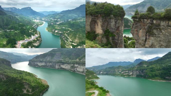 南川金山湖 南川风光 718环线