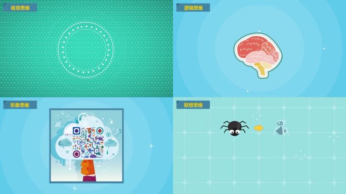 思维创意动画 MG动画 全部可修改