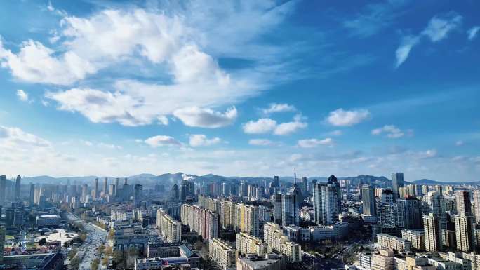 人民广场云卷云舒