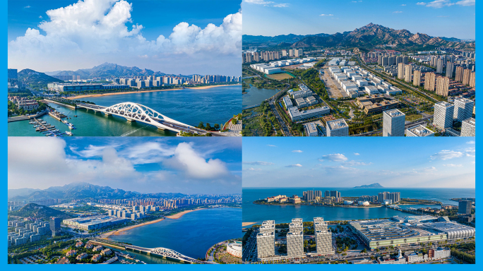 青岛东方影都航拍延时4K