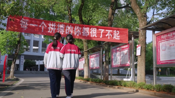 高中毕业中学学校标语校园环境