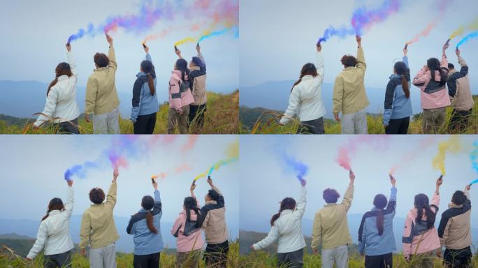 开心快乐的年轻人