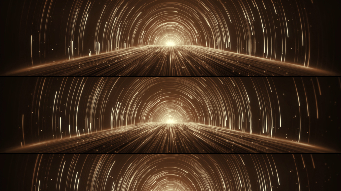 8k高端大气黑金粒子星轨发布会大屏背景