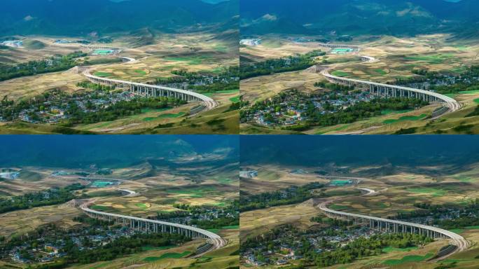 曲线公路桥梁延时