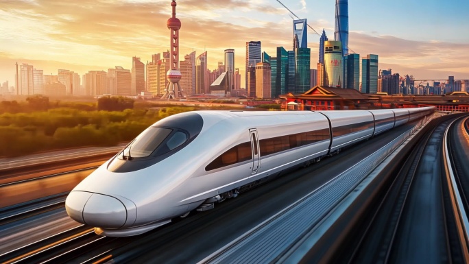 中国高铁 中国速度现代出行 高铁宣传片