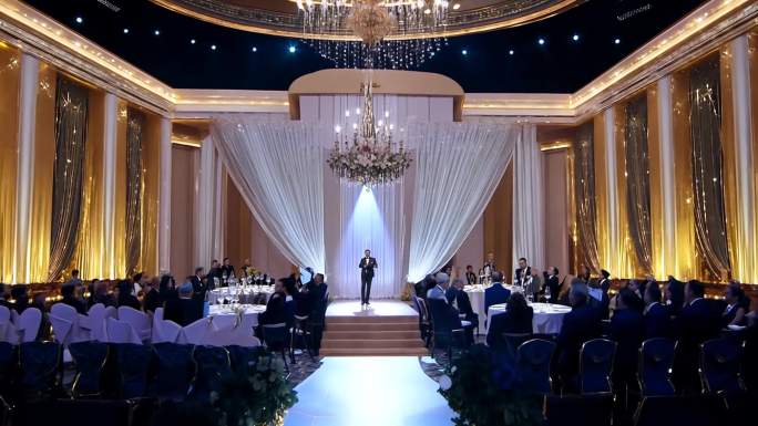 颁奖 典礼 年会 开场 抽象