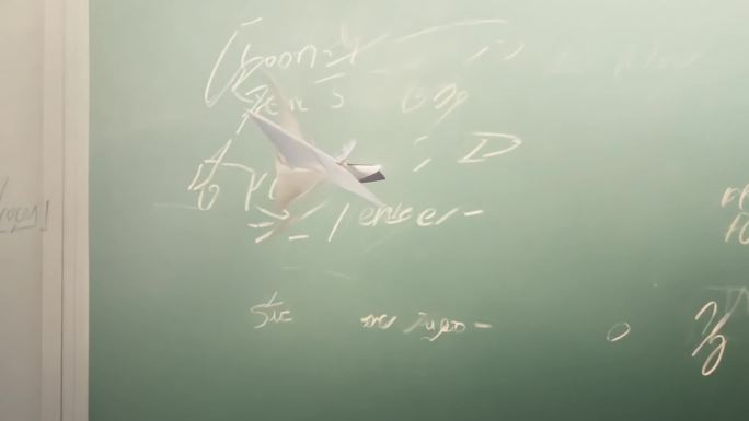 学校 教室 空镜 毕业季 唯美 教室