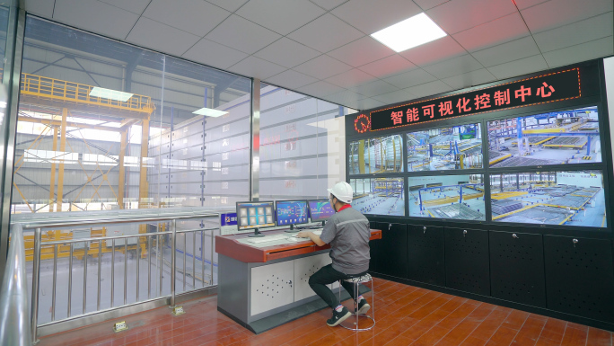 PC构件车间 装配式建筑车间 智能养护窑