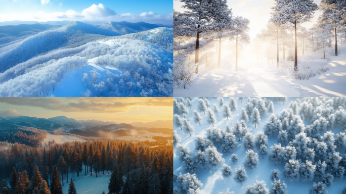 雾凇岛 雾凇 雪乡