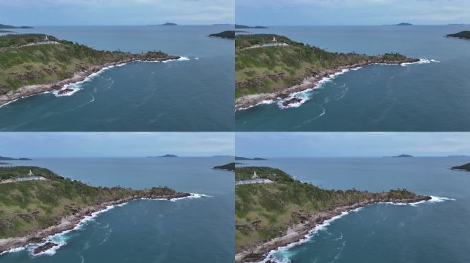 航拍泰国普吉岛海岛风光