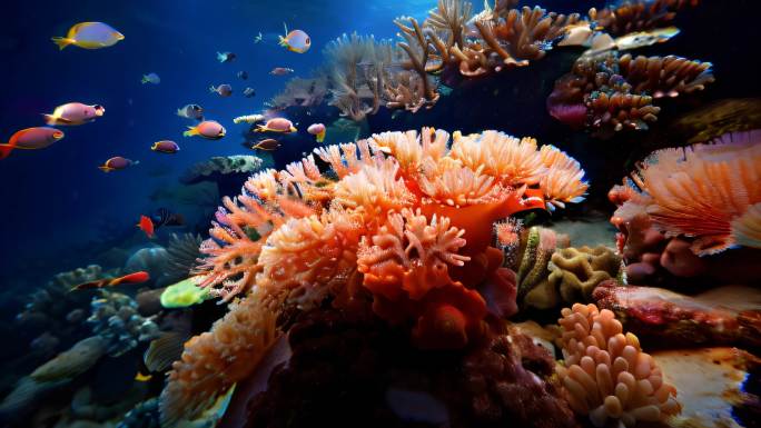 海底生物植物动物珊瑚海鱼深海海洋阳光22