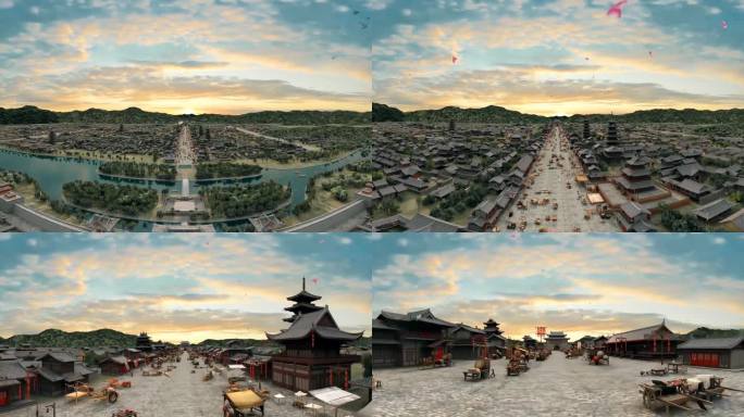 8K_古代市集