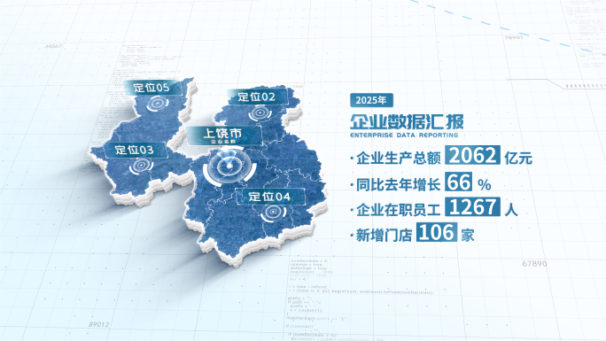 上饶市地图数据展示