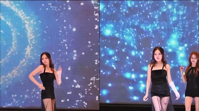 商业舞台活动演出女团表演新潮舞蹈氛围感
