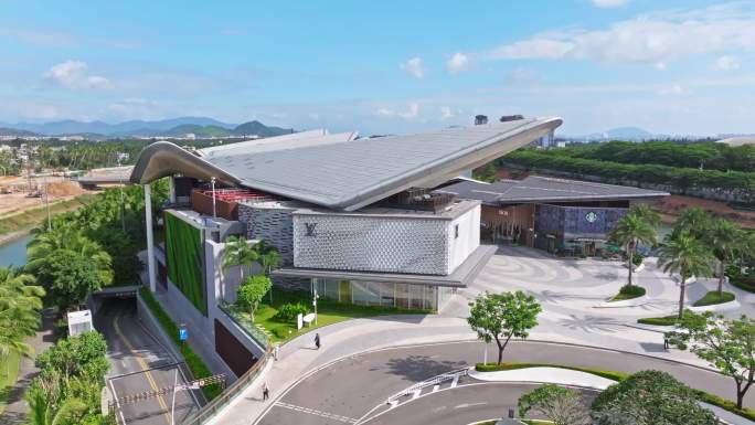 三亚免税城航拍