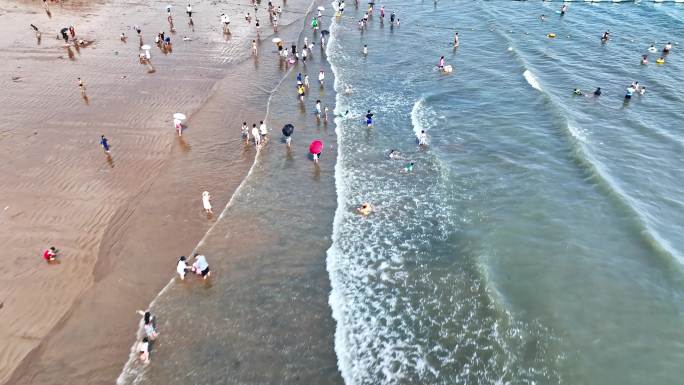 青岛栈桥海水浴场