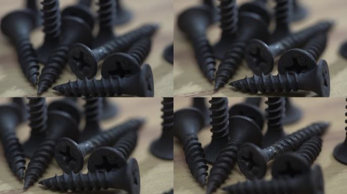 螺丝 十字螺丝 黑螺丝 短螺丝 尖头螺丝