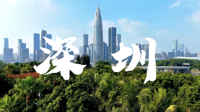 深圳CBD地标航拍