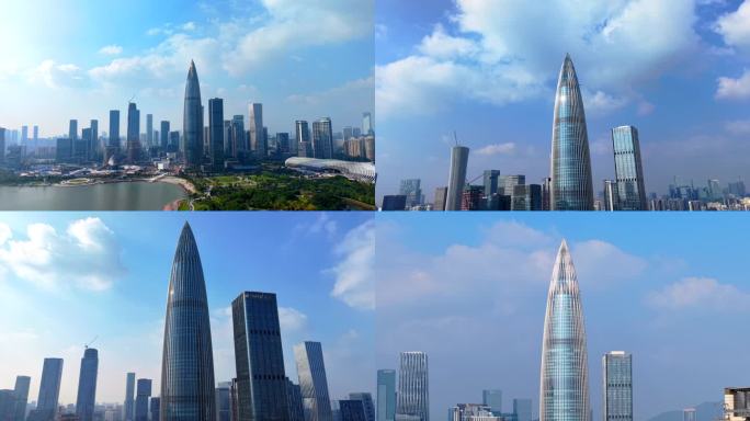 深圳CBD地标航拍