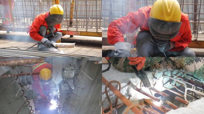 浙江嘉兴路桥建设工地场景