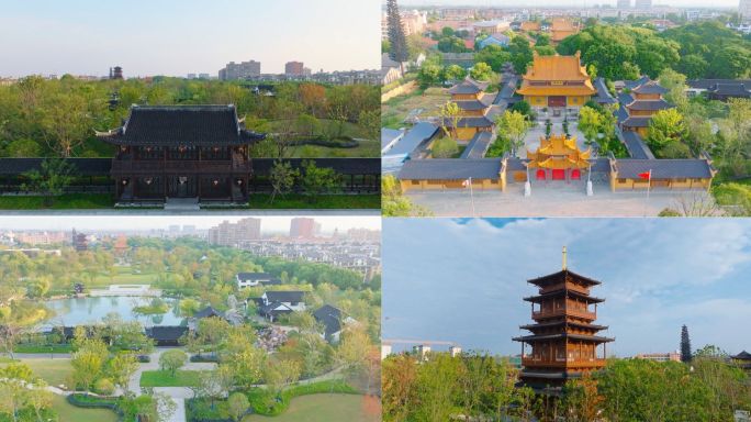 新塍古镇能仁寺小蓬莱公园