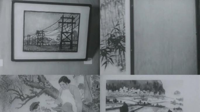 60年代 农村绘画展览会 文学艺术创作
