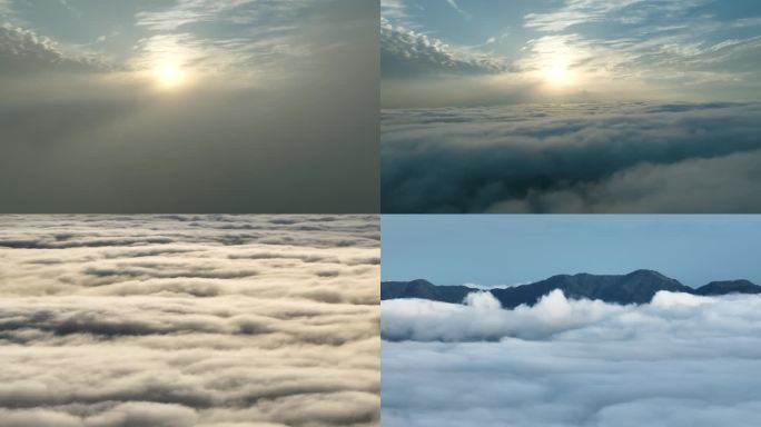 大气气象天气云层云海大气层