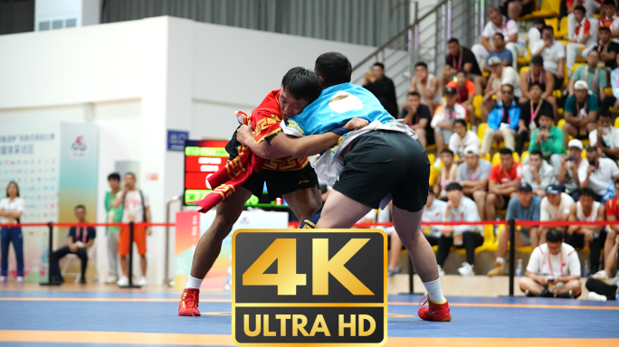 北嘎藏族式摔跤民族摔跤格斗