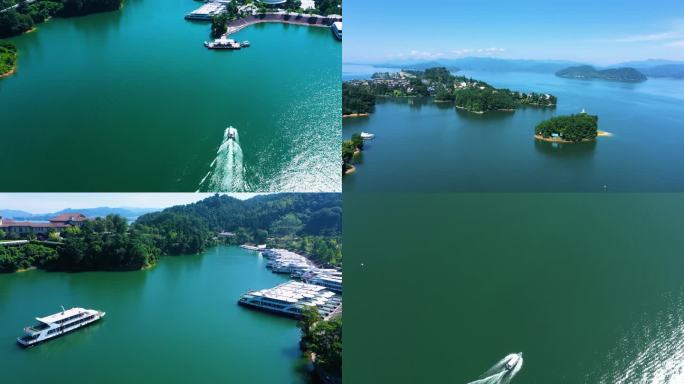 浙江淳安千岛湖游艇码头