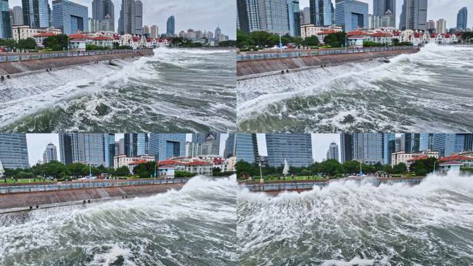 台风海浪潮水