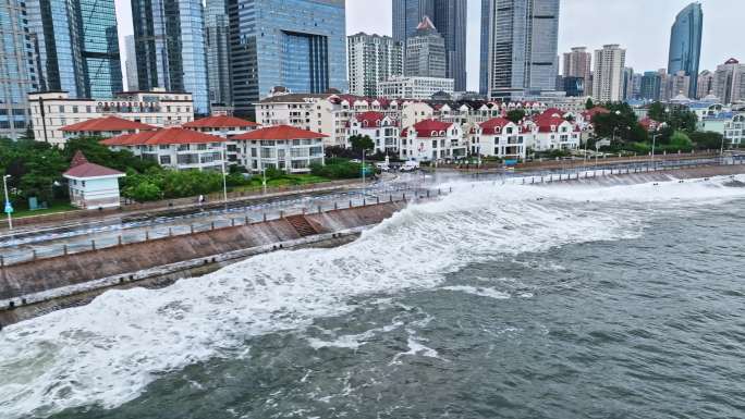 台风海浪潮水