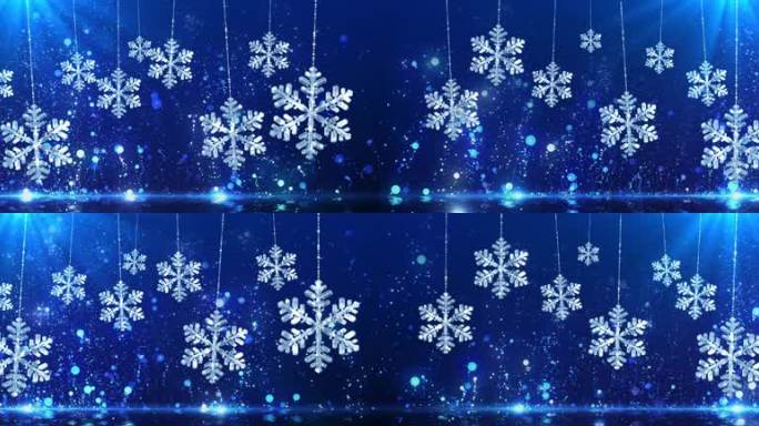 【8k】唯美浪漫冬日圣诞雪花