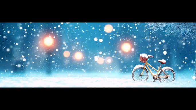 我的心下起了雪-LED大屏