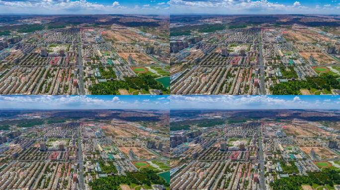 甘肃铜城白银市城市悟3 8k航拍