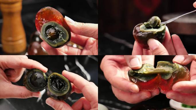 皮蛋 松花皮蛋 松花蛋 麻鸭皮蛋溏心皮蛋